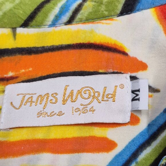 Jams World Colorful Abstract Print Top Tunic Women's Size Medium - Picture 9 of 12